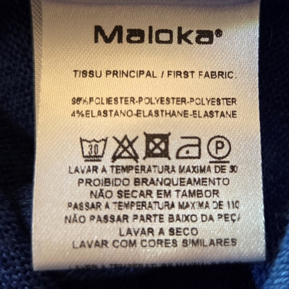 Maloka Vibrant Blue Women's Sweater with Cut-Out Detail Size 2 - Picture 5 of 6